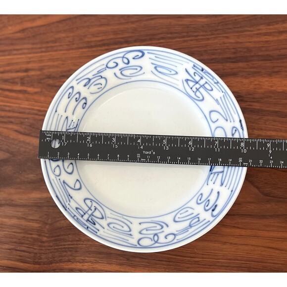 Vintage Canton Express Porcelain Plates (4) & Sause Dishes (2) - Picture 6 of 9